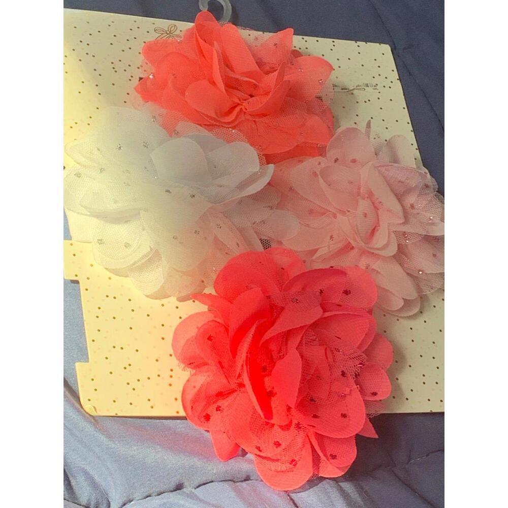 4 piece Girls Hair Bow Set New and Unused​​ - Picture 2 of 3